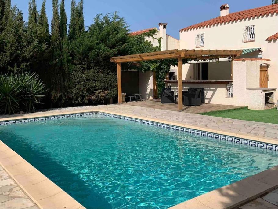 Jolie Villa Piscine A 15 Min Du Barcares Salses-le-Château Eksteriør billede